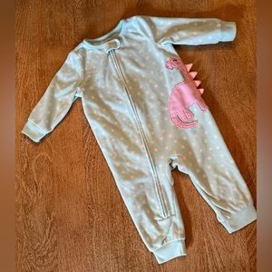 Carter’s Fleece Dino Pajamas